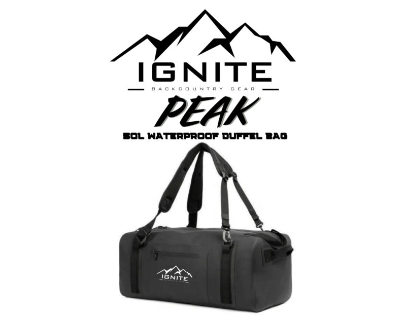 Peak 50L Waterproof Duffel Bag